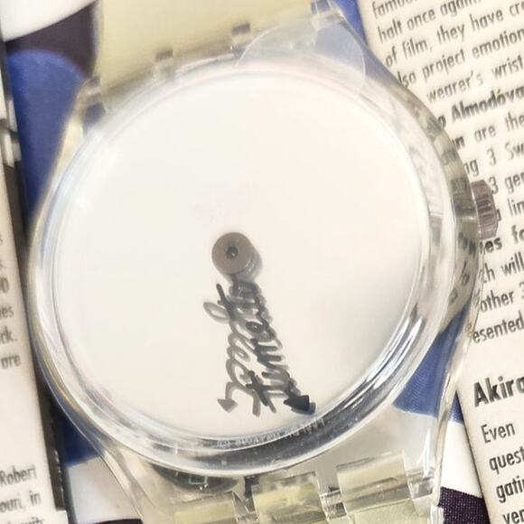 Swatch watch CINEMA SET 100 Years of Cinema 1995 Specials Limited edition NOS - Picture 5 of 11